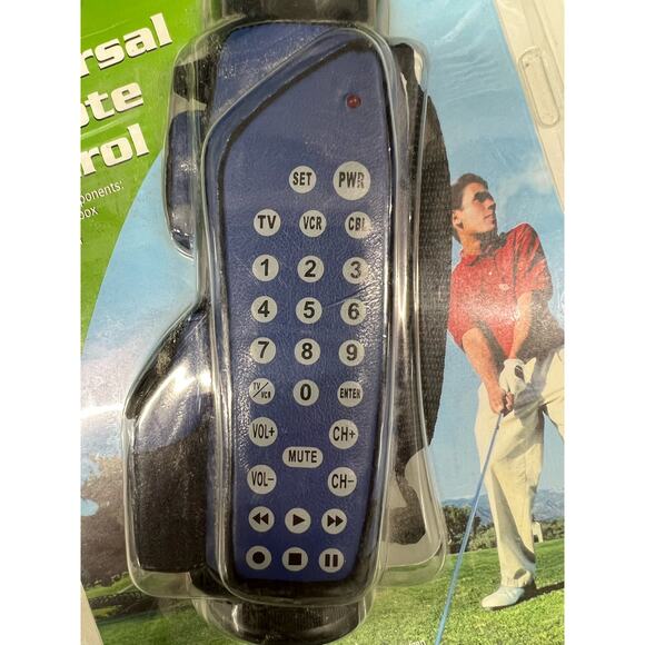 Radioshack 3 in 1 Universal Remote Control Golf Bag Golfer 15-2127 - Picture 3 of 7